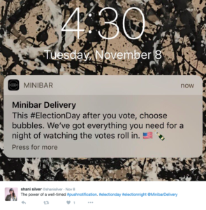 relevant push notification