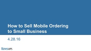 How to Pitch & Sell Mobile Ordering to Small Businesses